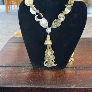 Lou Lou de la Falaise double strand necklace